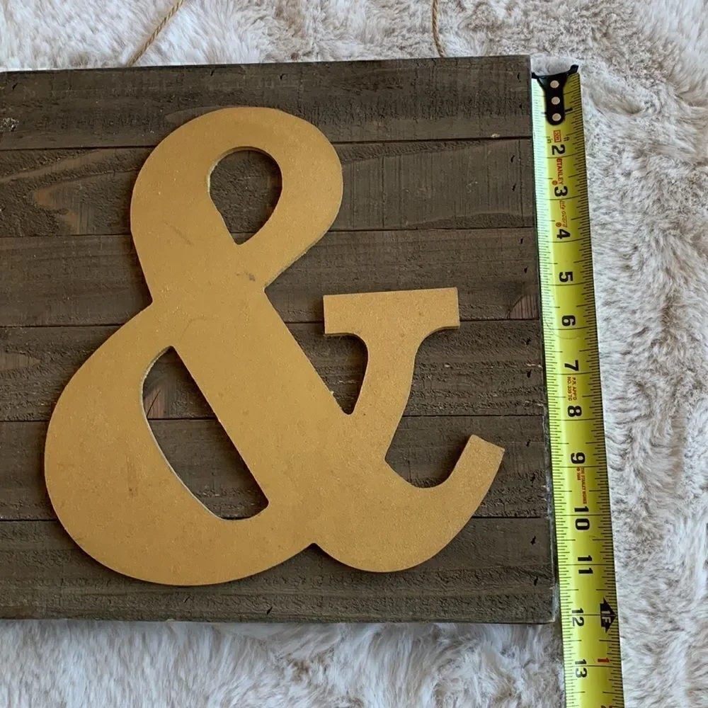 Wooden & Sign Wall Plaque Wall or shelf‎ Decor Decoration